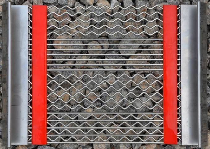 Obstrucción anti de acero de Flex Self Cleaning Screen Mesh del dinar 17223 para los usos del cemento 0