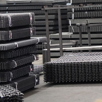 Pantallas de alambre tejido de acero al carbono de alta resistencia y dureza para minería y canteras